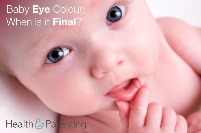 infant eye color