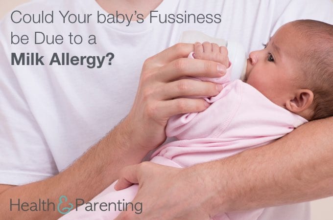 Could Your Baby’s Fussiness be Due to a Milk Allergy?
