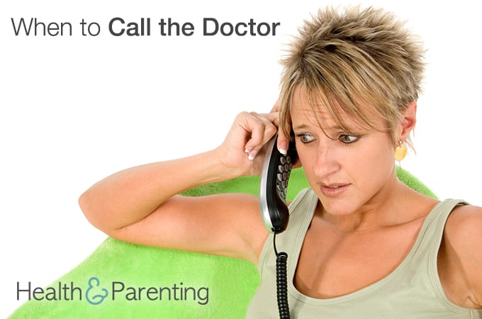 When to Call the Doctor