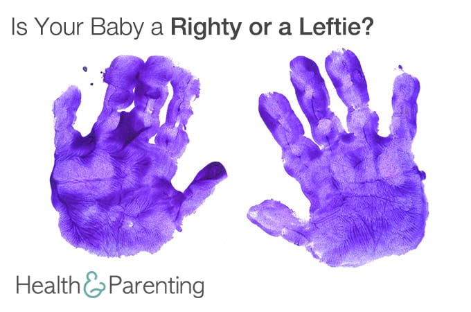 Is Your Baby a Righty or a Leftie?