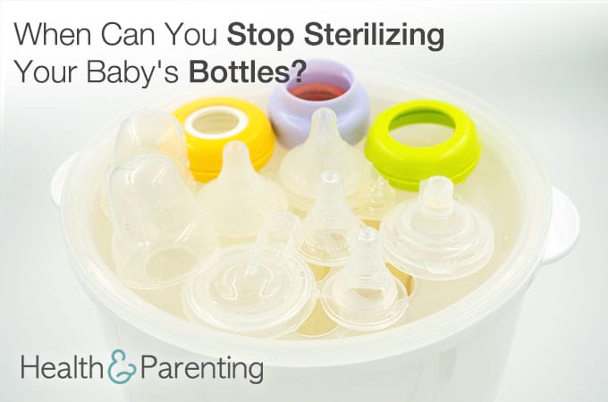 Can I stop sterilising bottles at 6 months?