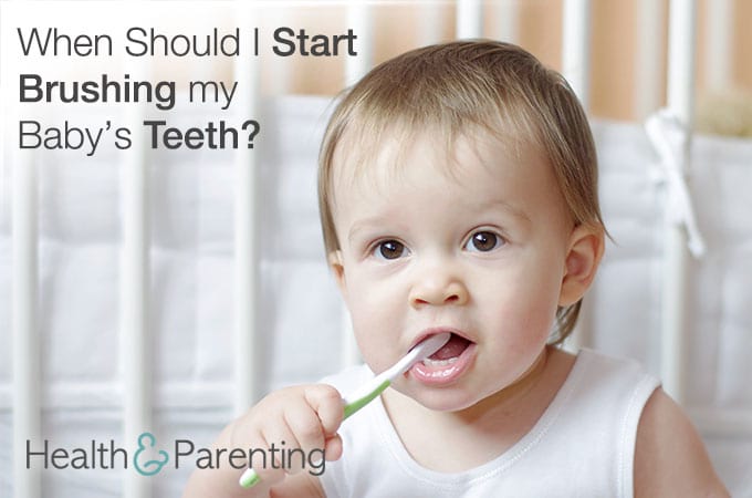 When Should I Start Brushing my Baby’s Teeth?