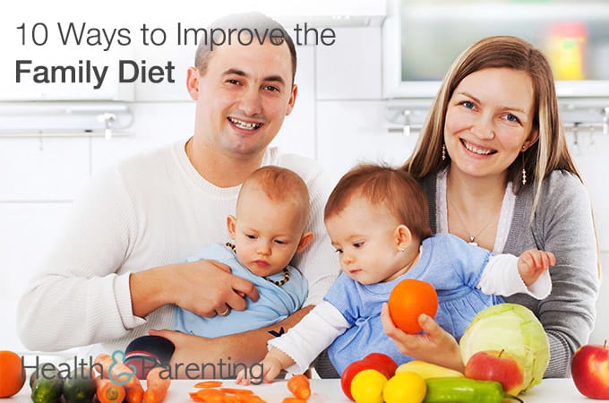 10 Ways to Improve the Family Diet
